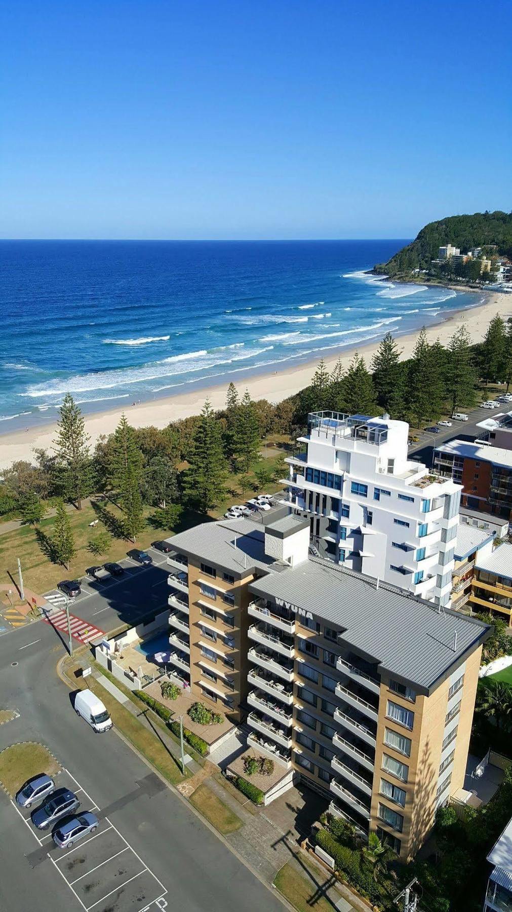 Wyuna Beachfront Holiday Apartments Gold Coast Ngoại thất bức ảnh
